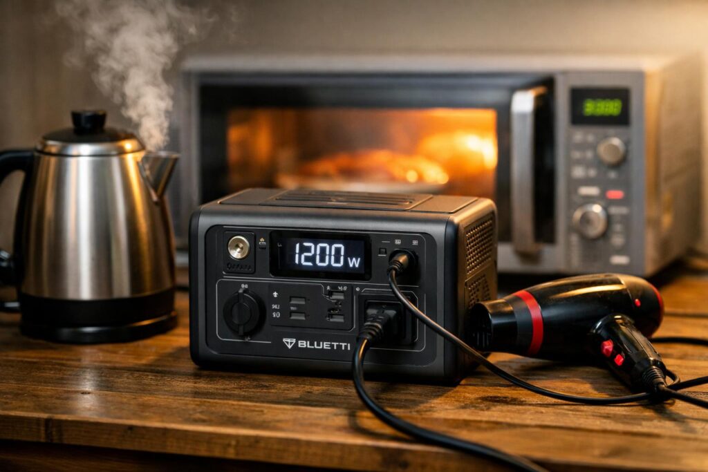 BLUETTI EB3Aの主な機能