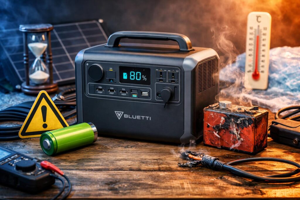 購入前に知っておきたいBLUETTI AORA 100 V2の注意点