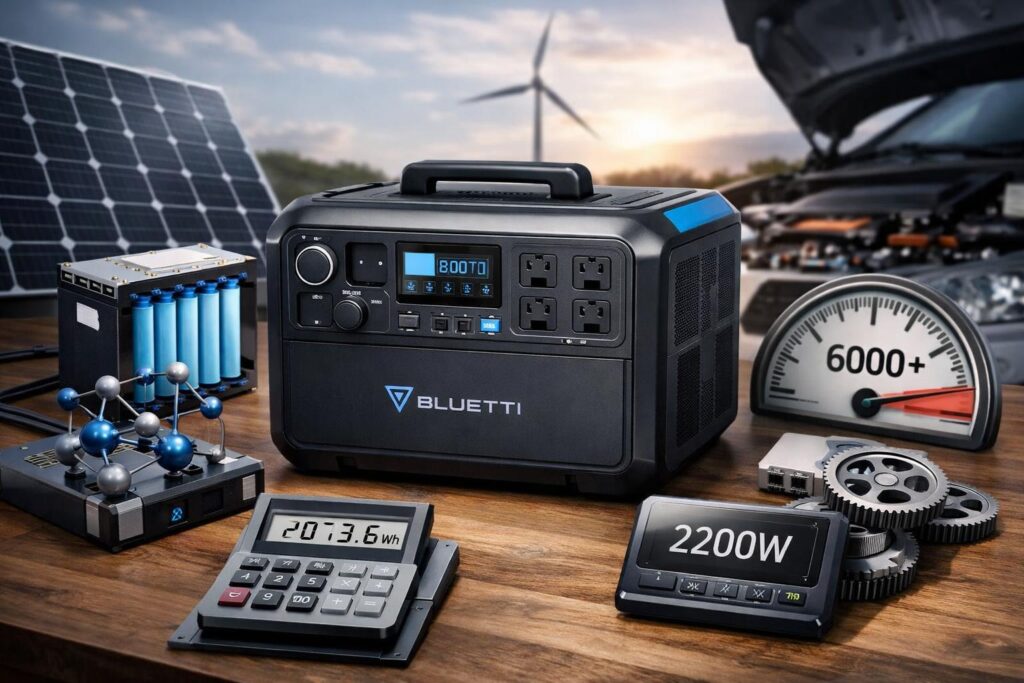 BLUETTI AORA 200の基本スペックと特徴