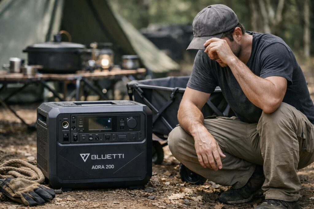 BLUETTI AORA 200購入前に知っておきたいデメリットと注意点