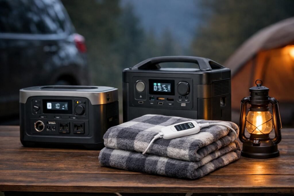 【2026年最新】ポータブル電源で電気毛布は使える？何時間使えるか・必要容量・おすすめの選び方を解説
