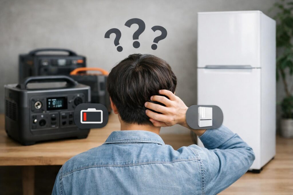 ポータブル電源で冷蔵庫が動く！おすすめ5選