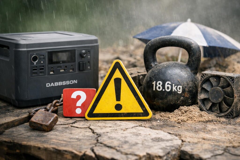 Dabbsson 2000L購入前に知っておきたいデメリットと注意点