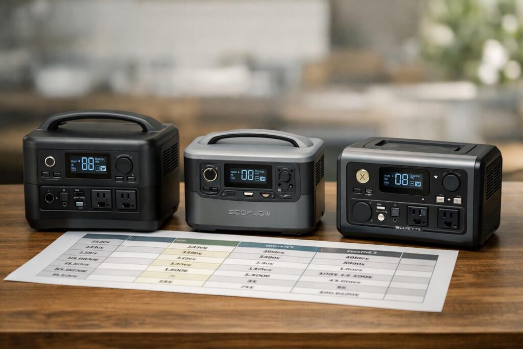 ALLPOWERS R600と他の人気モデルとの比較