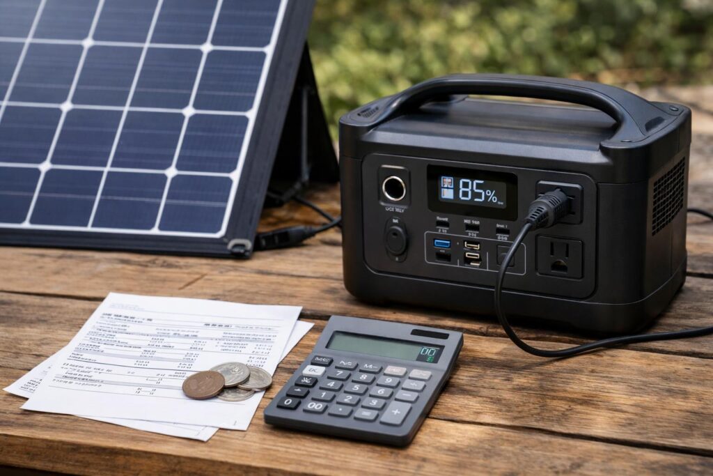 ポータブル電源で電気代節約は可能か