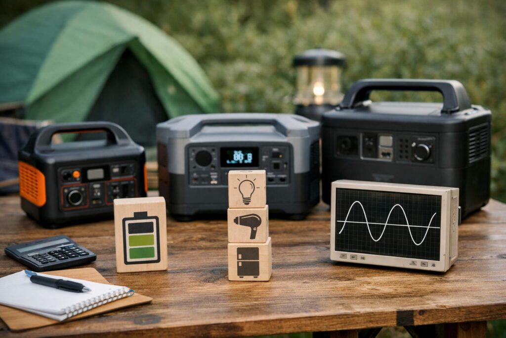 自分に合ったポータブル電源の選び方