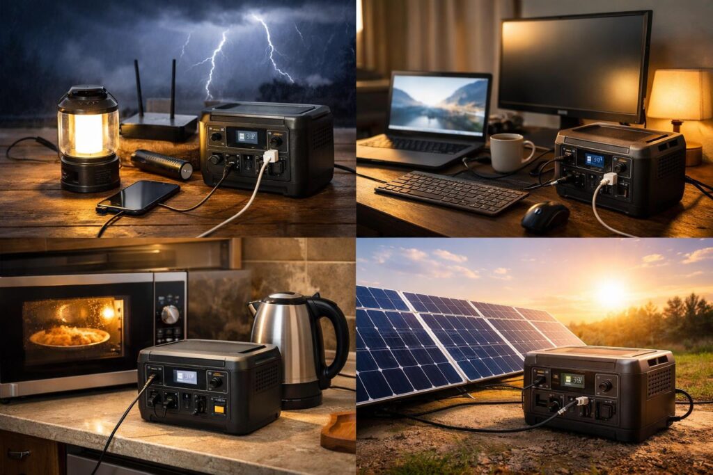 自宅の簡易バックアップ電源としての容量目安