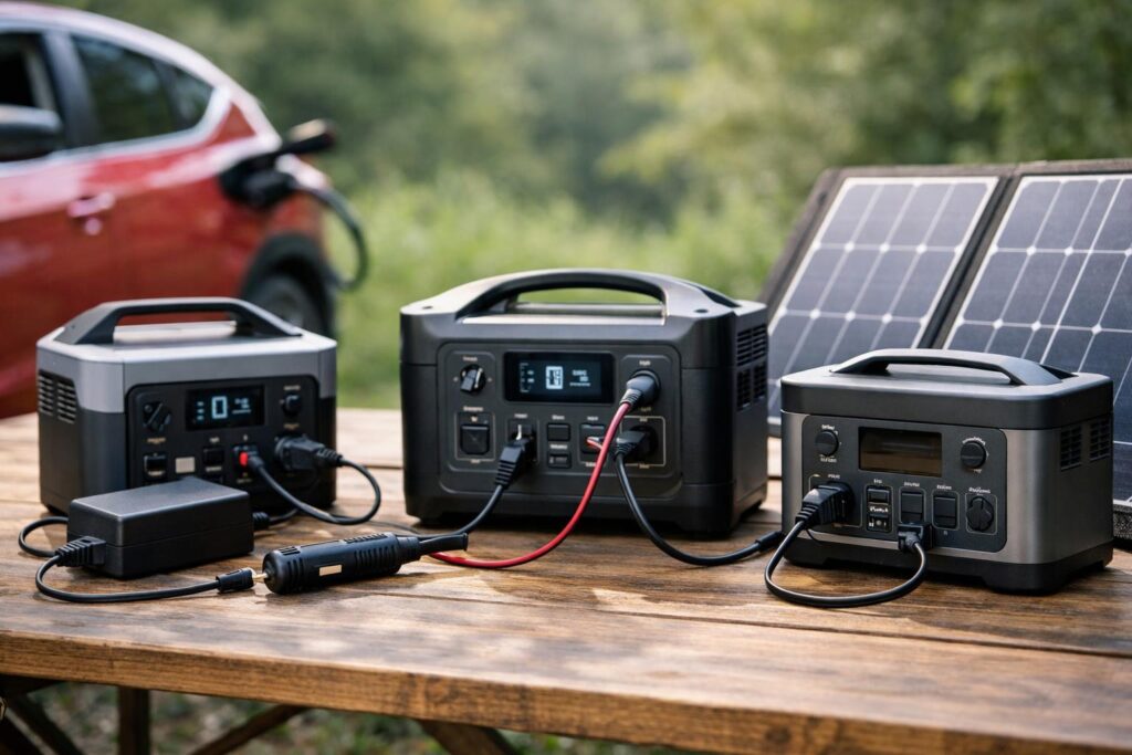 ポータブル電源容量の目安と充電方法