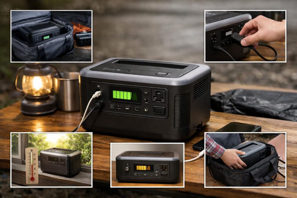 ポータブル電源の容量を長持ちさせる使い方と保管方法