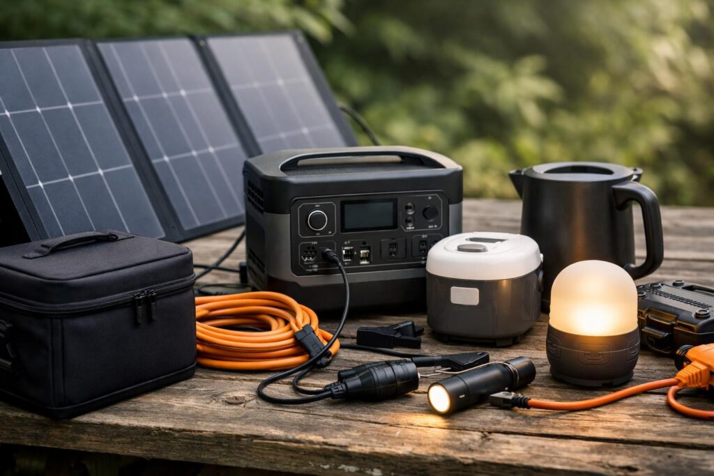 災害時効果を最大化する「周辺アクセサリー」