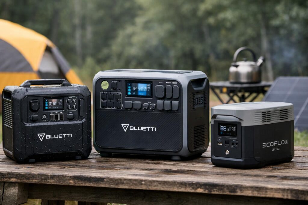 BLUETTI（ブルーティ） AC240と他の人気モデルとの比較