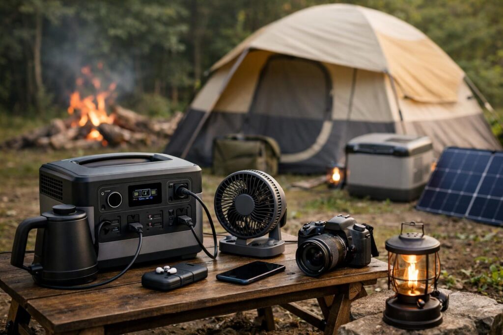失敗しないキャンプ用ポータブル電源の選び方