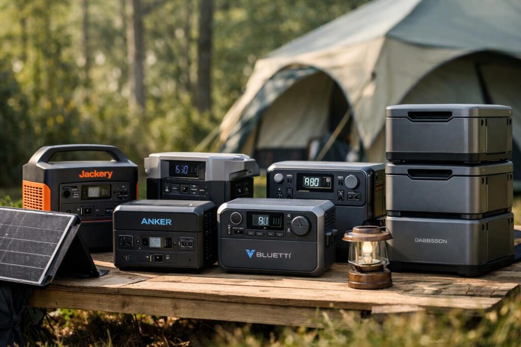 主要なポータブル電源メーカーの特徴と評判