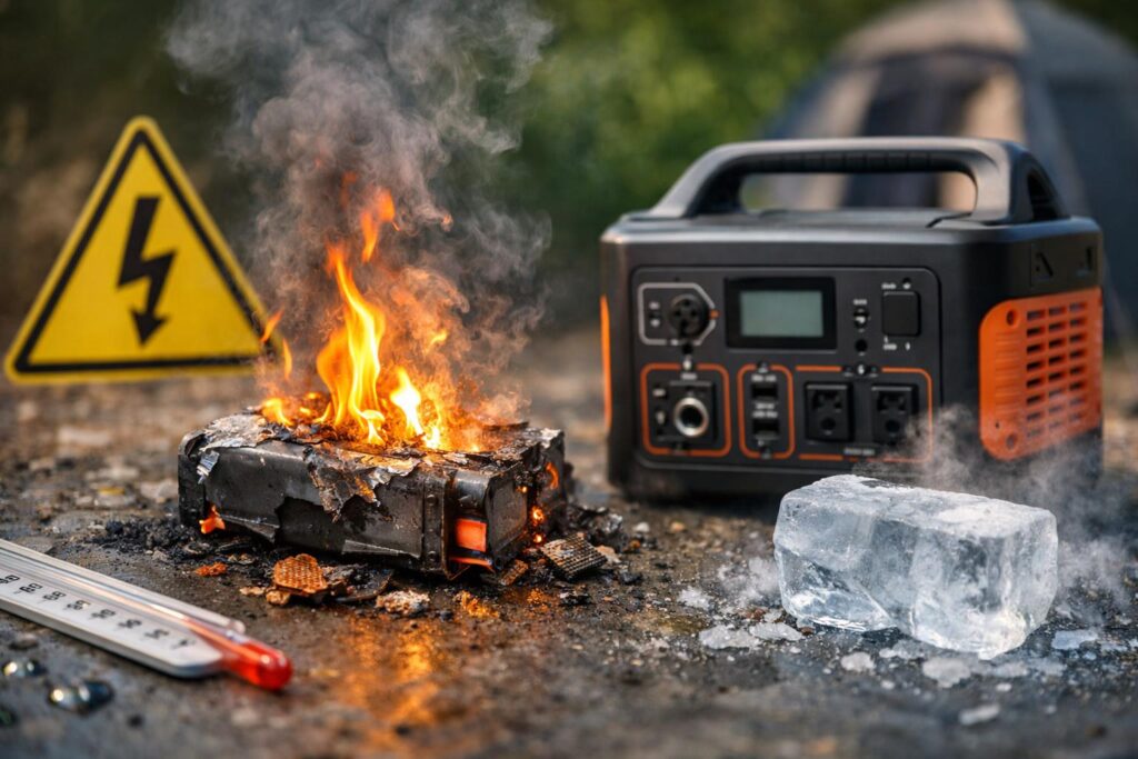 ポータブル電源を使う際の注意点