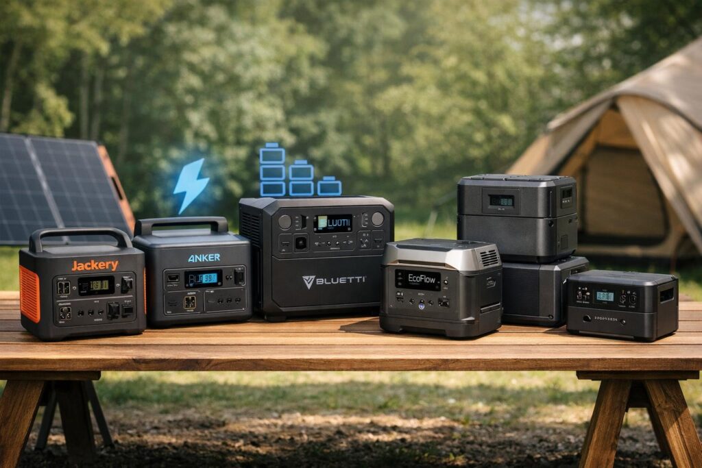 ポータブル電源おすすめ主要メーカーの特徴
