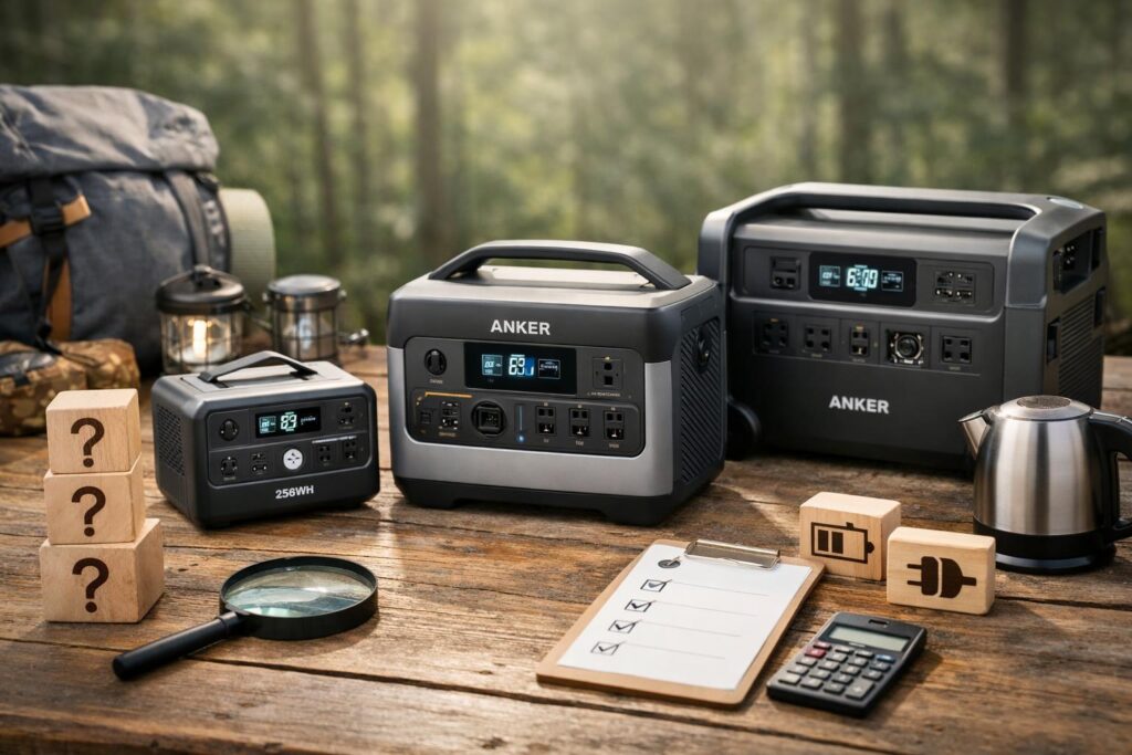 失敗しないAnkerポータブル電源の選び方とポイント