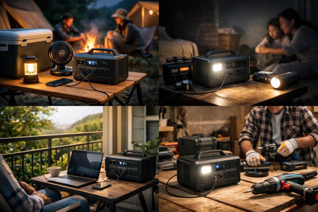 Ankerポータブル電源の活用シーン