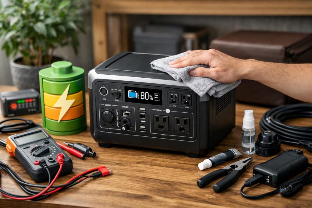 ポータブル電源の寿命を延ばす！長持ちさせる使い方とメンテナンス