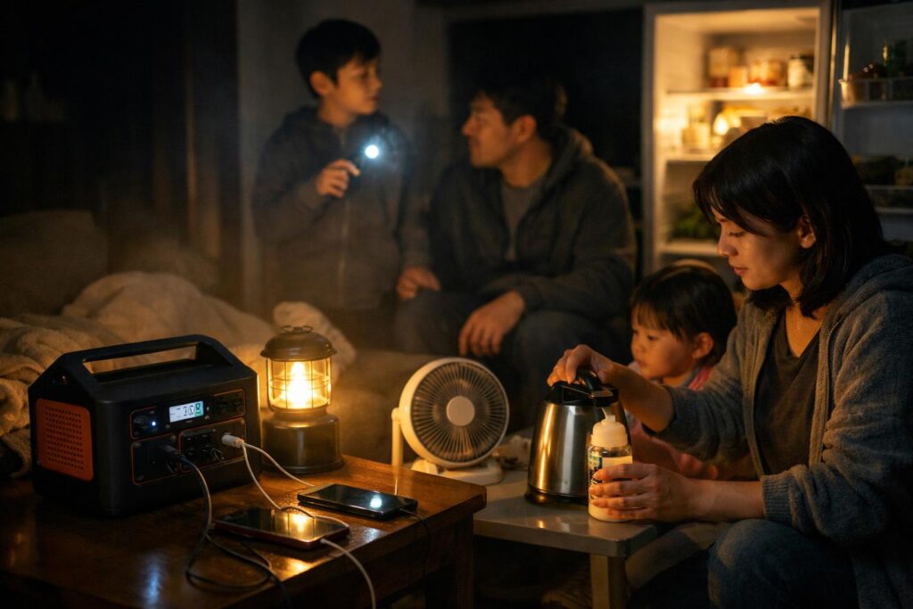 【体験談】実際の災害・停電時にどう役立った?