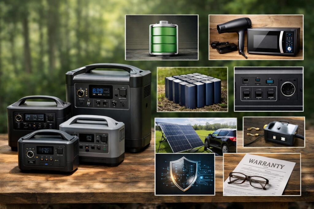 失敗しない！ポータブル電源の選び方 7つのチェックポイント