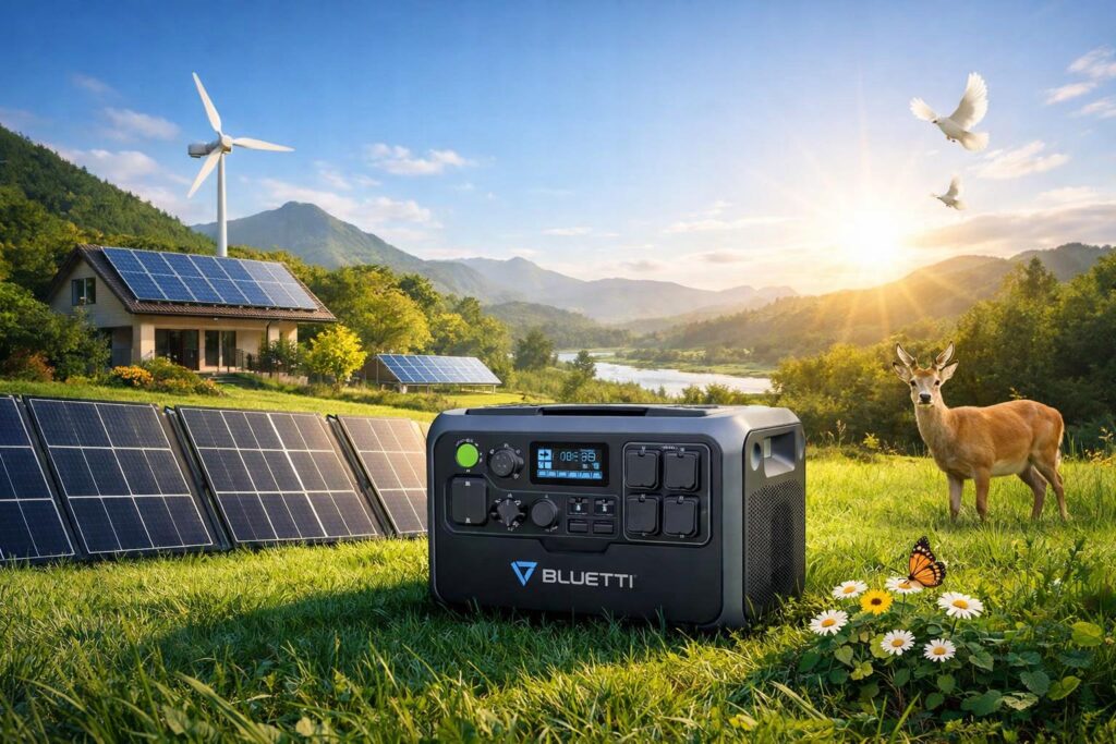 BLUETTIが取り組むエコ・サステナブルな未来（BLUE LIFE）