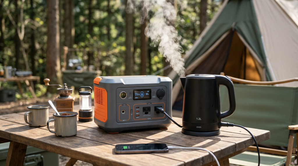 電気ケトルを使うためのポータブル電源の選び方 5つのポイント