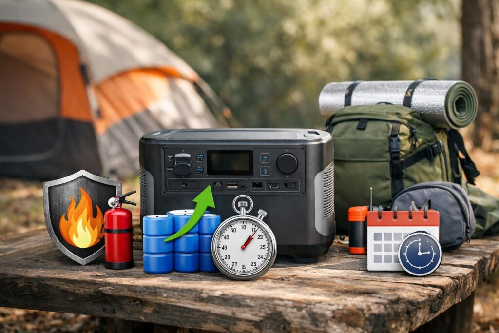 リン酸鉄リチウム電池ポータブル電源の「3つのメリット」