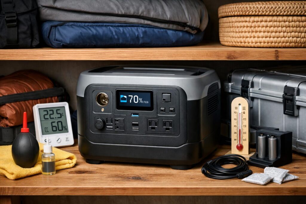 ポータブル電源の寿命をさらに延ばす！メンテナンスと保管方法