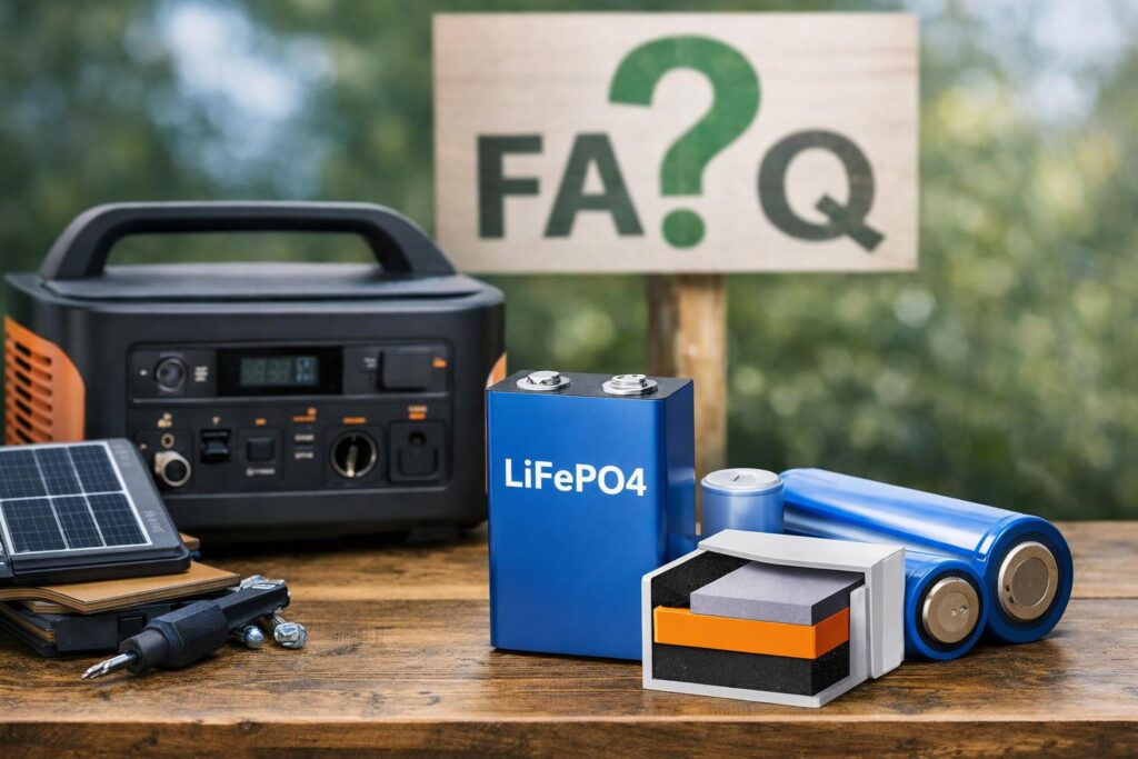 リン酸鉄リチウムイオンバッテリーに関するよくある質問（FAQ）