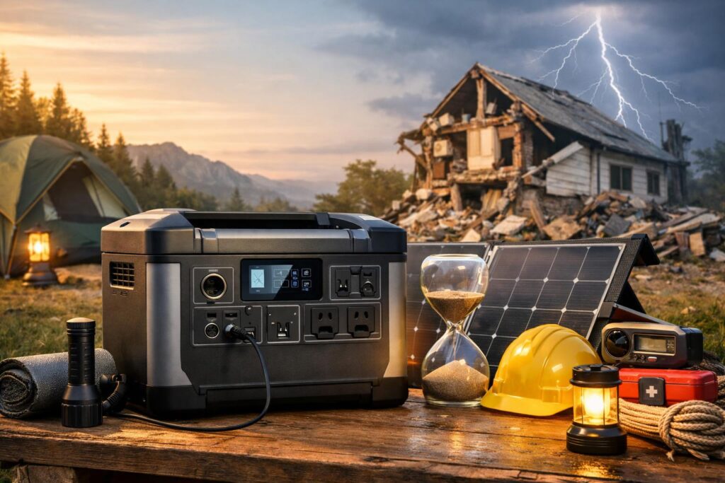 安全・長寿命なリン酸鉄リチウムポータブル電源で快適な備えを