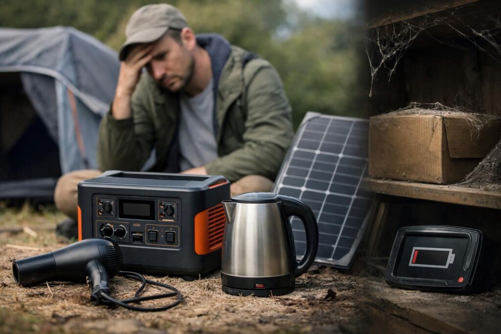 なぜ後悔するのか？ポータブル電源を買って失敗した人に多いパターン