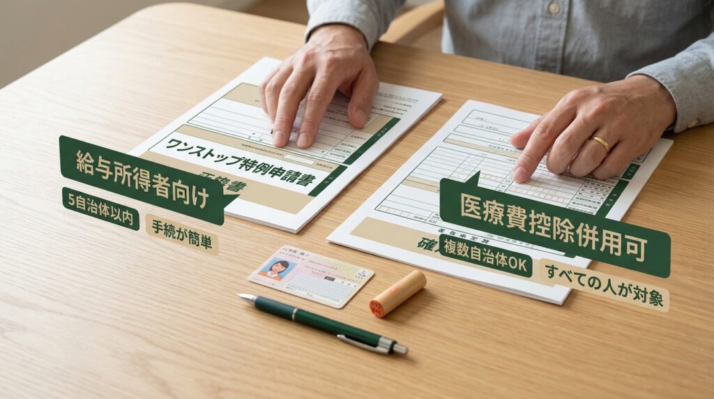 申請方法｜ワンストップ特例 vs 確定申告の使い分け