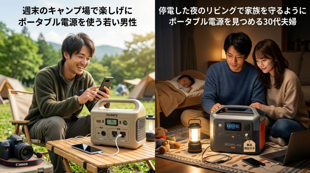 中古ポータブル電源が向いている人・向いていない人