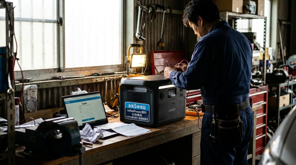 Anker Solix C800 Plusの長期使用・メンテナンス・保証|電気工事士の現場視点