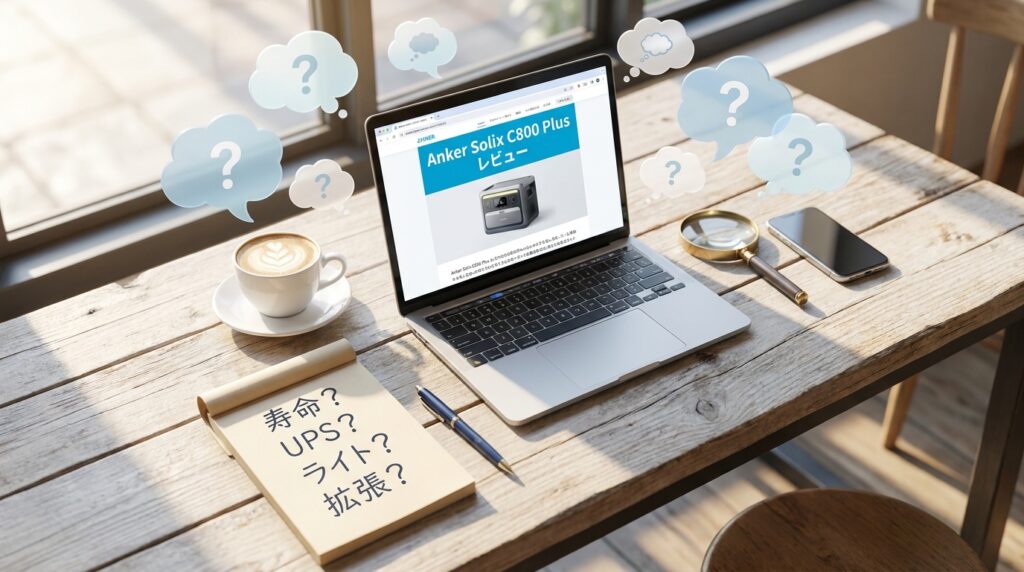 Anker Solix C800 Plusのよくある質問|FAQ