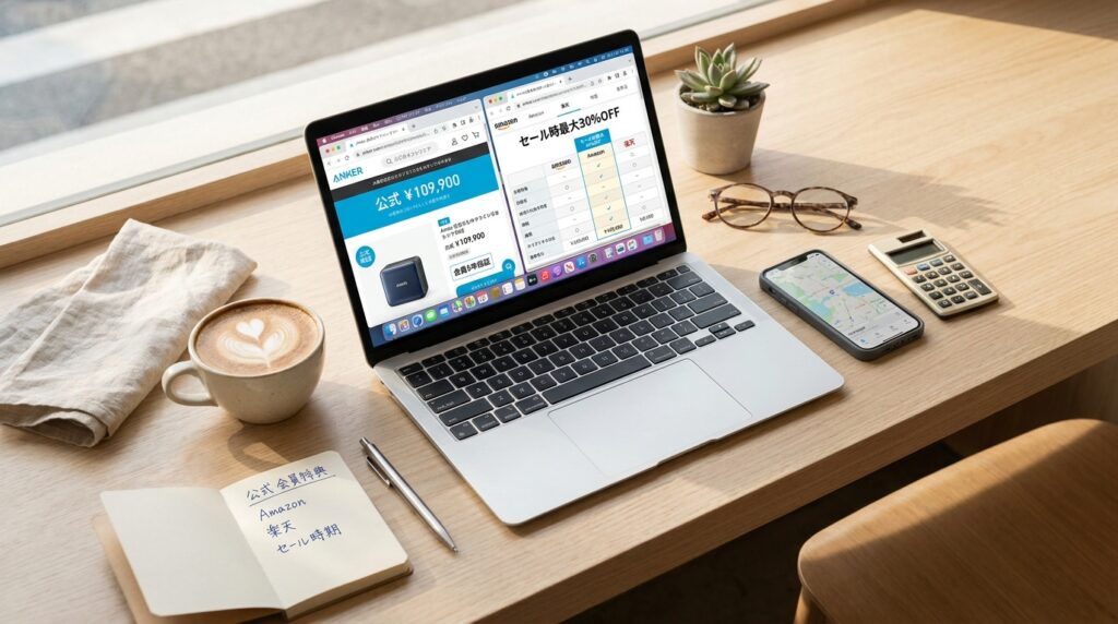 Anker Solix C800 Plusはどこで買うのがお得?|セール時期と購入ポイント