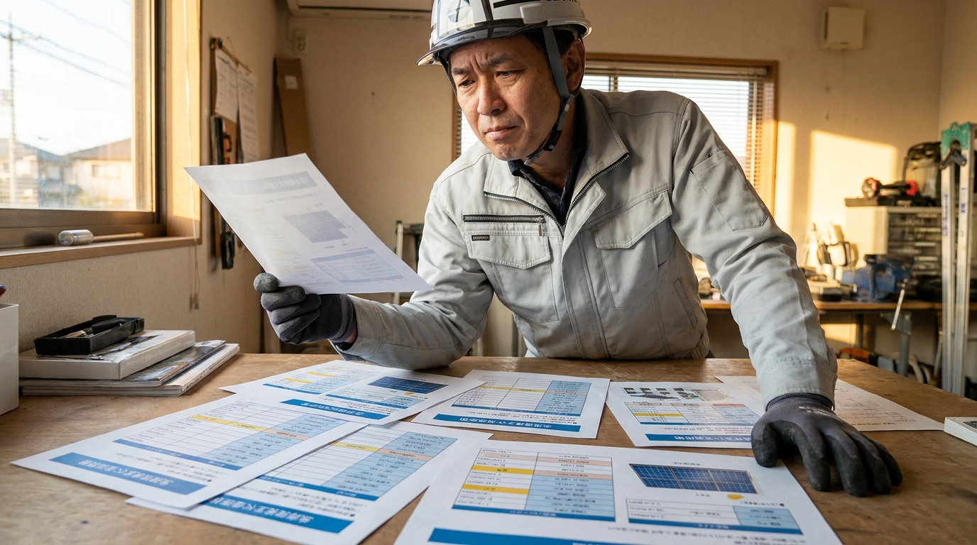 なぜ太陽光の相見積もりで100万円も変わるのか