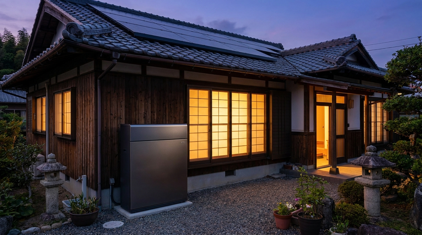 蓄電池を足すとさらに効果的