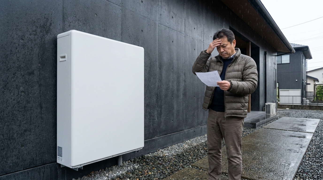 家庭用蓄電池はやめたほうがいい？後悔する理由を電気工事士が本音で解説【2026年】