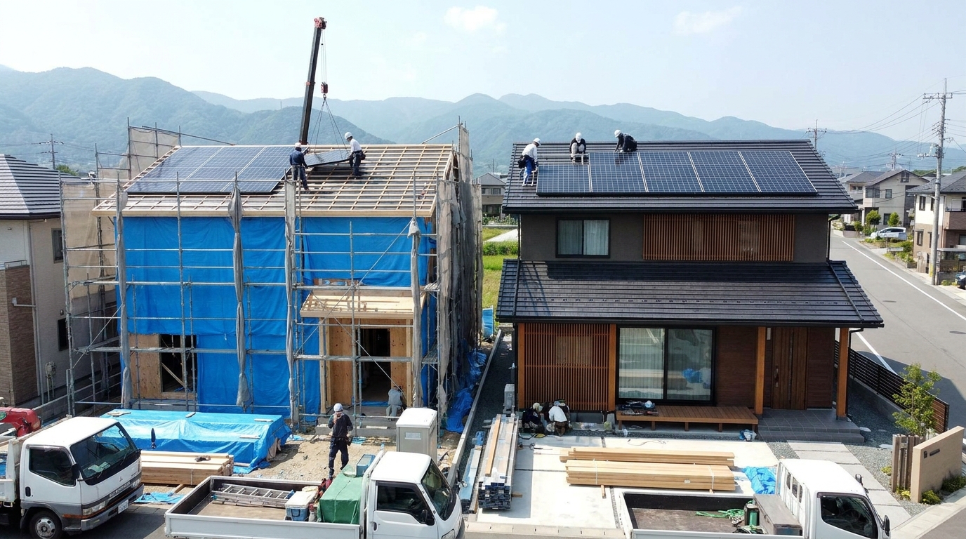 新築と既築で費用が違う理由