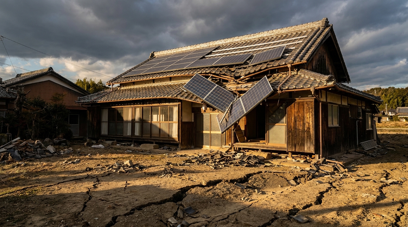 火災保険の対象にならない災害【地震・噴火・津波】