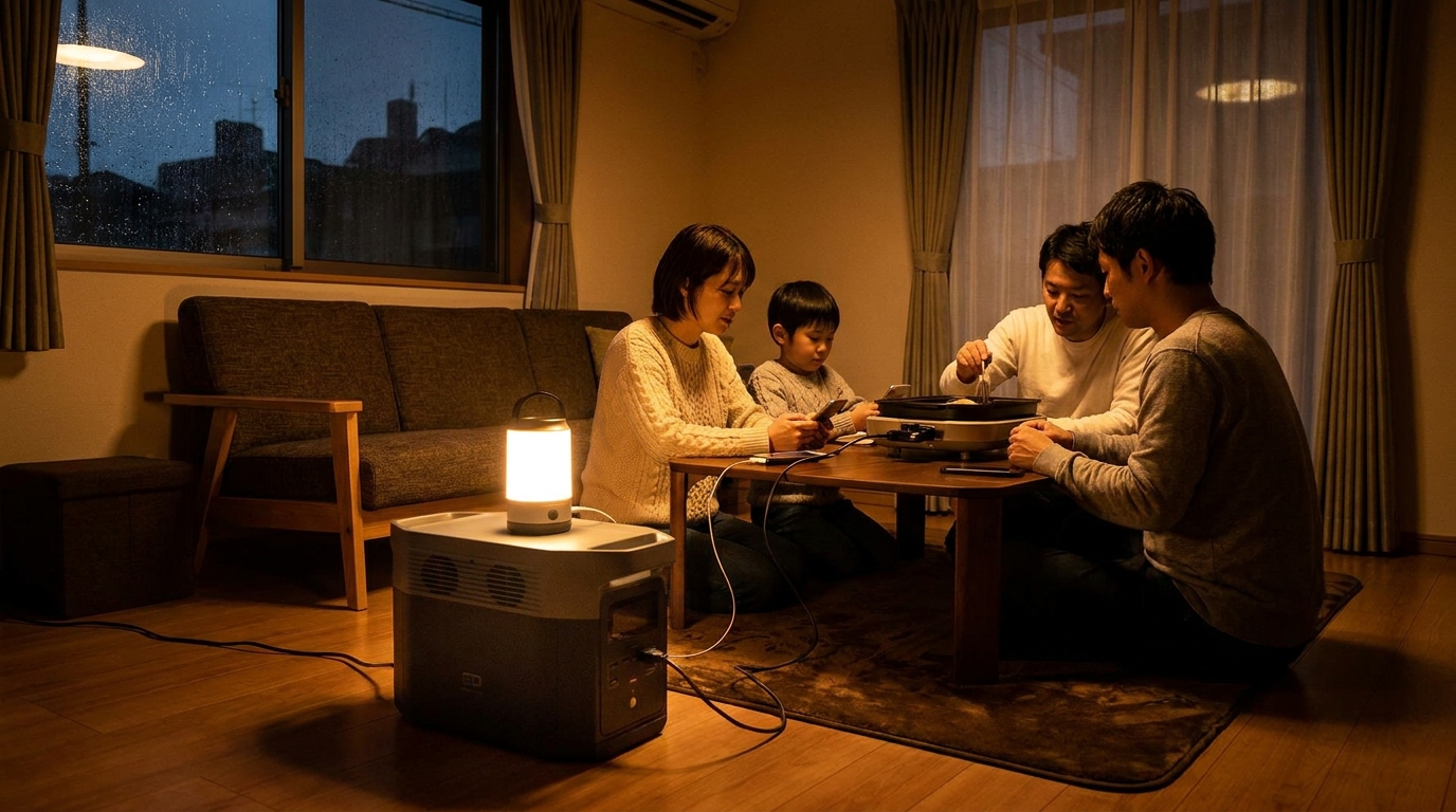 ポータブル電源と家庭用蓄電池は「どっちが上」ではなく用途が違う