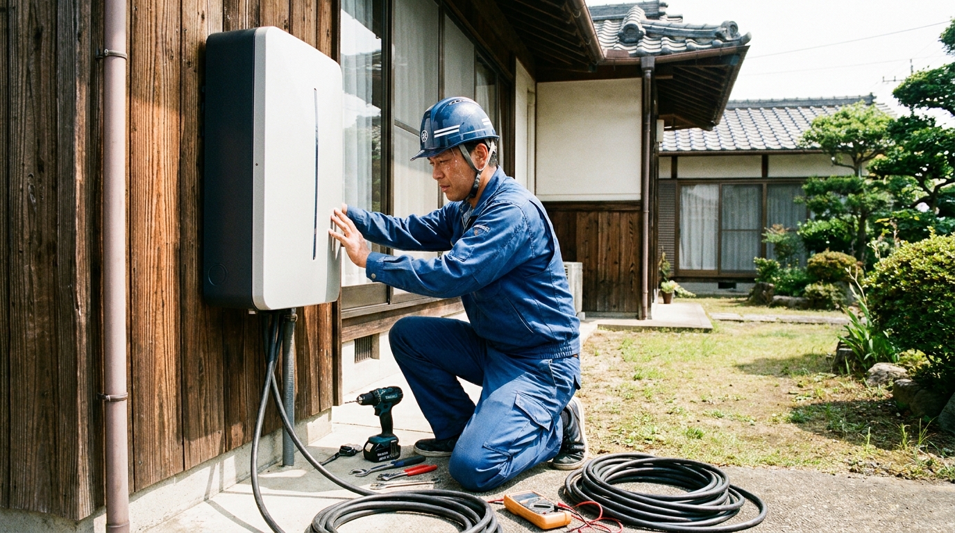 V2Hの費用相場【本体+工事】