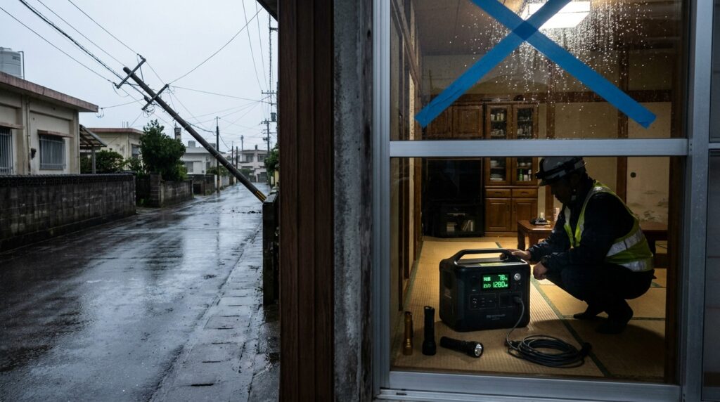 ポータブル電源を買う前に知っておきたい3つの盲点｜沖縄で台風停電を経験した電気工事士の現場目線