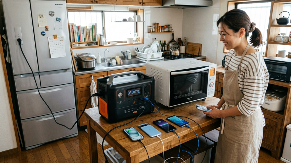 高出力ポータブル電源のイメージ