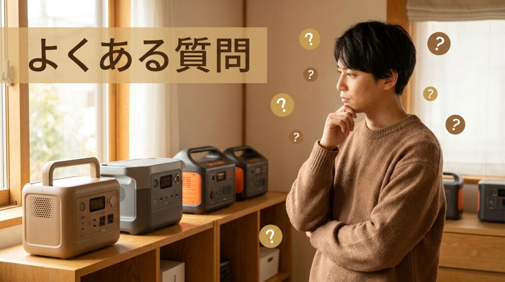 ポータブル電源おすすめに関するよくある質問