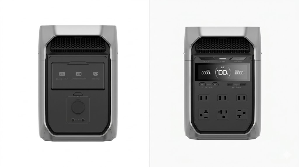 EcoFlow DELTA 3 Plus のスペック詳細と出力ポート構成