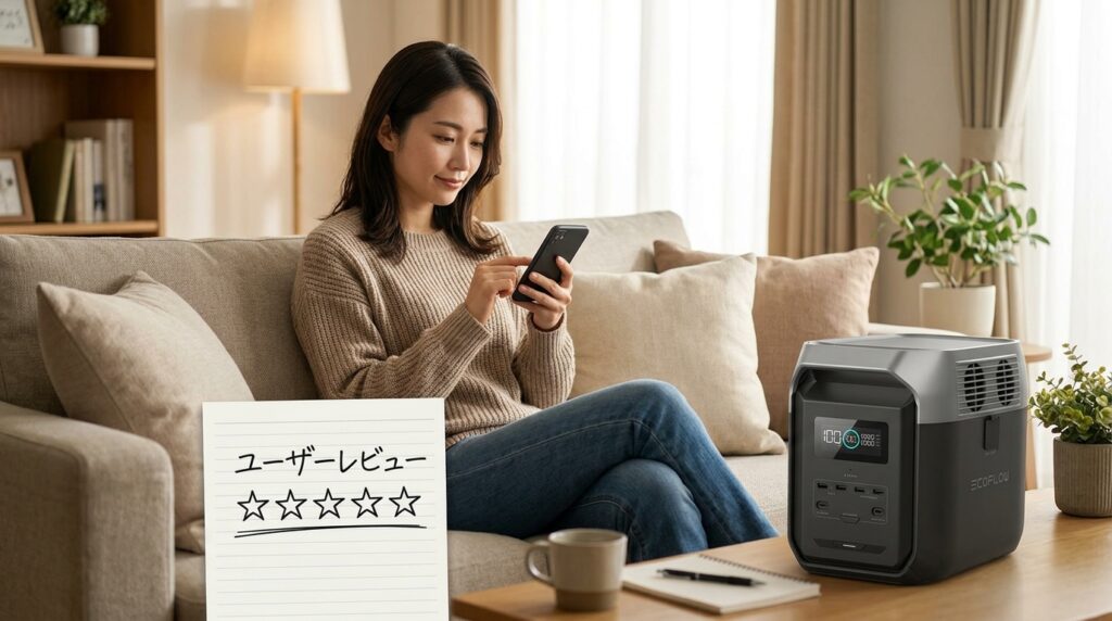 EcoFlow DELTA 3シリーズの口コミ・評判