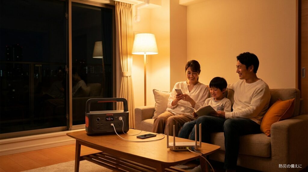 Jackery 600 Newの防災用品としての評価と安心感