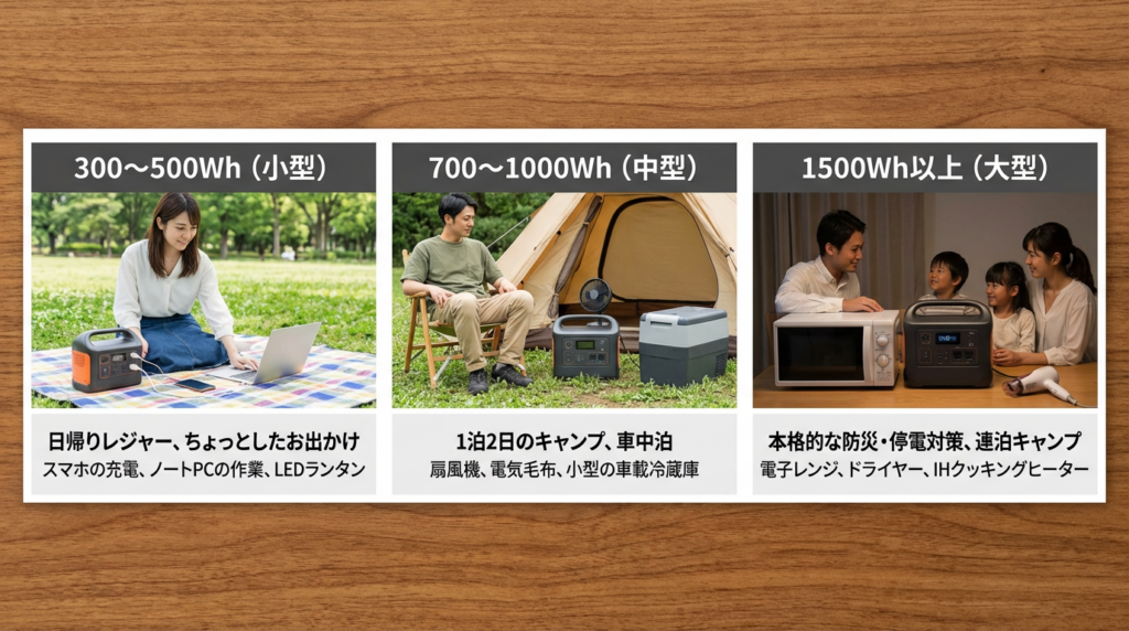 容量とはタンクの大きさ